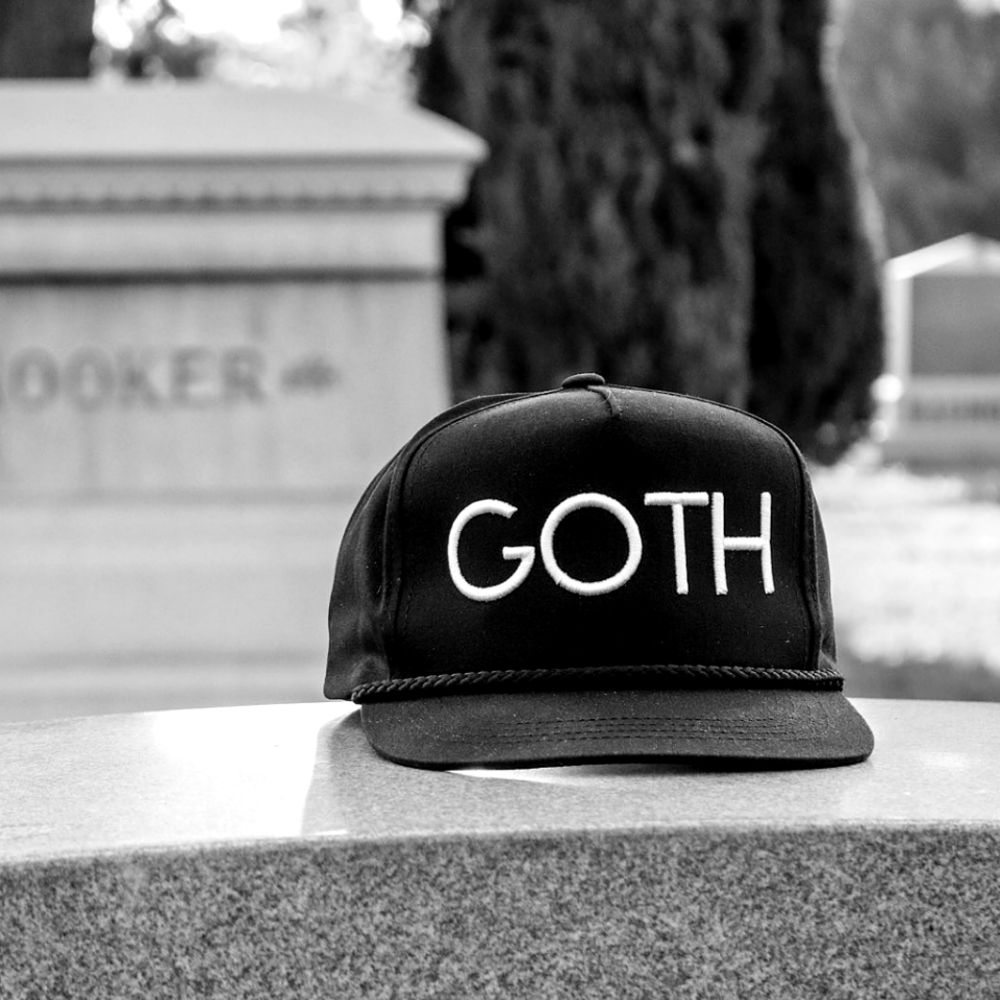 Goth Snap Back Hat